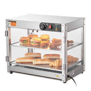 Stainless steel Snack Display and Warmer