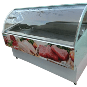 Commercial Stainless Steel Meat Chiller Display – Local Meat Display Fridge
